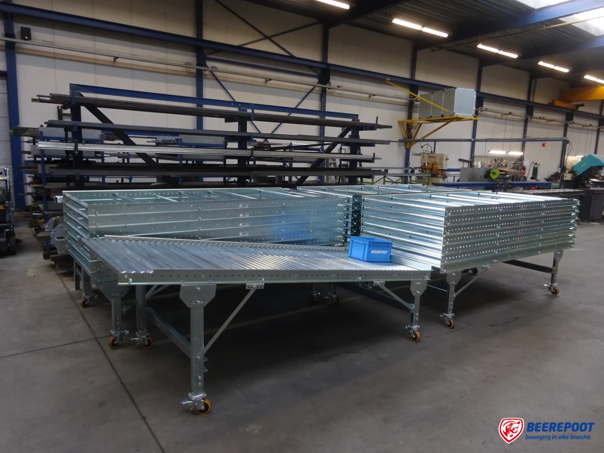 Nieuwe rollenbaan